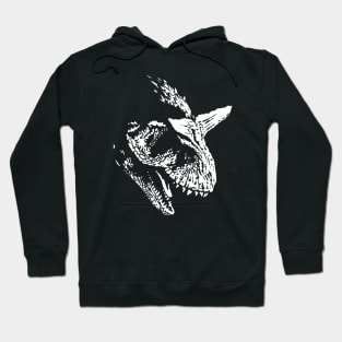 Carnotaurus Roaring Dinosaur Hoodie